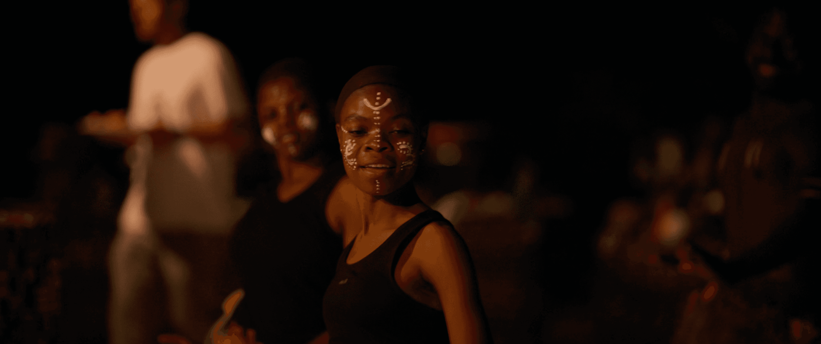 Girls from the Move Zanzibar community dancing together